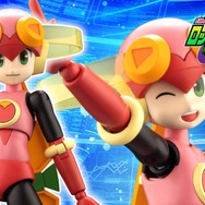 『ロックマンエグゼ』桜井メイルのネットナビ「ロール」がプラモデル化！キャラクター性溢れるフェイスパーツ、“ロールアロー”で劇中シーンを再現