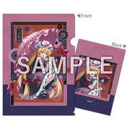 『東方Project』コラボレーション 八雲紫 モデル 腕時計 コラボ限定A5サイズクリアファイル(C)上海アリス幻樂団