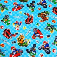 使い方はアナタ次第!?『マリオカートWii』柄の生地・・・週刊マリオグッズコレクション第74回