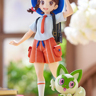 “宝探し”への一歩を踏み出す姿が清々しい！『ポケモンSV』より「アオイ」と「ニャオハ」がありがひとし氏のイラストをベースに立体化