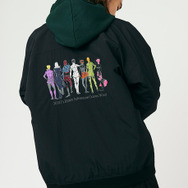 黄金の風(ジョジョの奇妙な冒険)｜ルーズフィットパーカー（C）LUCKY LAND COMMUNICATIONS/集英社・ジョジョの奇妙な冒険GW製作委員会