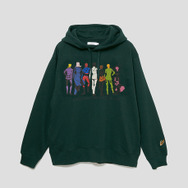 黄金の風(ジョジョの奇妙な冒険)｜ルーズフィットパーカー（C）LUCKY LAND COMMUNICATIONS/集英社・ジョジョの奇妙な冒険GW製作委員会