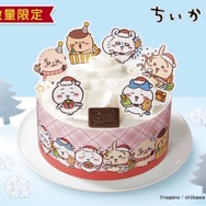 ファミマで「ちいかわのクリスマスケーキ」が数量限定販売！柄尻にちいかわが付いた「オリジナルスプーン」もセットに