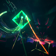 『Thumper』制作アーティストによる最新リズムアクション『Thrasher』2024年リリース決定！美麗で印象的な映像も【TGA2023】