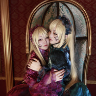 『Roman』ヴィオレット：二瑆 雪（X：@Agone_25）、オルタンス：二瑆 夏（X：@AgoAgo_25）／撮影：葉山Jr.（X：@yohzan_Jr）