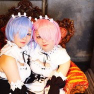 『Re:ゼロから始める異世界生活』ラム：二瑆 雪（X：@Agone_25）、レム：二瑆 夏（X：@AgoAgo_25）／撮影：こばとぽっぽ