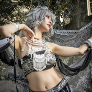 「西域漢服」ひよっこ（X@nakukotogadekin）／撮影：乃木章（X：@Osefly）、ウィッグ制作：Miyako（X：@miyako_cheng）