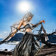 「西域漢服」ひよっこ（X@nakukotogadekin）／撮影：乃木章（X：@Osefly）、ウィッグ制作：Miyako（X：@miyako_cheng）