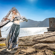 「西域漢服」ひよっこ（X@nakukotogadekin）／撮影：乃木章（X：@Osefly）、ウィッグ制作：Miyako（X：@miyako_cheng）