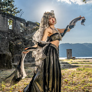 「西域漢服」ひよっこ（X@nakukotogadekin）／撮影：乃木章（X：@Osefly）、ウィッグ制作：Miyako（X：@miyako_cheng）