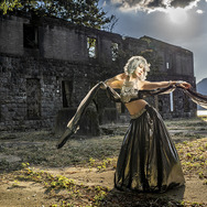 「西域漢服」ひよっこ（X@nakukotogadekin）／撮影：乃木章（X：@Osefly）、ウィッグ制作：Miyako（X：@miyako_cheng）