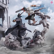 チェンソーマンとサムライソードの対決が立体化！ド迫力のバトルシーンを見事に再現したフィギュアが予約受付中