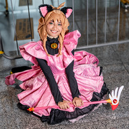 木之本 桜(黒猫メイドドレスver.)『カードキャプターさくら』/mimi(Instagram:shirumimi)/ヒジャブ(スカーフ)を活用したコスプレ
