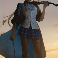 アーミヤ『アークナイツ』／翎安酱（Weibo：翎安酱）