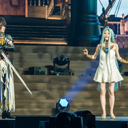 サンダルフォン／大岡泰三（X：@MONOLITH_TAIZO）、ルリア／跳兎（X：@toto_ototo）