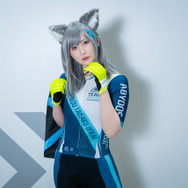 シロコ『ブルーアーカイブ』企業ブース／あまねるみ（X：@Amane_Rumii）／撮影：乃木章