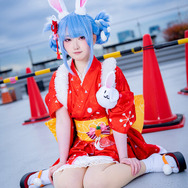 兎田ぺこら「ホロライブ」／えびせんべい （X：@ebisen_bei_kosu）／撮影：Jon