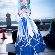 初音ミク 「雪ミク2021」／はわわ大明神 （X：@mitsuki_cspr）／撮影：Jon