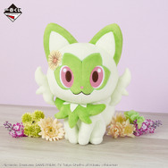 お花をつけたニャオハやパモたちのぬいぐるみが可愛い！ 「一番