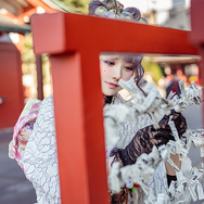 あまに（X：@kujoamani）／ヘアメイク：Miyako 霊子（X：@miyako_cheng）