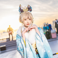 綺良々(郵便局コラボ)『原神』/綺太郎(X:@kitaro_cos)、撮影:乃木章(X:@Osefly)