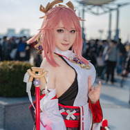 八重神子『原神』／こうね（@rukarukacan）