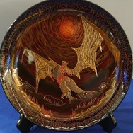 『FF14』×「輪島塗」コラボ蒔絵飾皿の実物を、東京ファンフェスで発見！作りこまれた装飾が大迫力でカッコいい