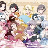 『バンドリ！』ボーカル8名がぬいぐるみを抱いたドレス姿で登場！アクリルスタンドやブロマイドが発売