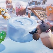 ふにゃふにゃ動物バトル『Party Animals』が『Cult of the Lamb』とコラボ―子羊が信者でない者たちを滅ぼす!?