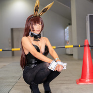 ノワール（黒バニー）『勝利の女神：NIKKE』／ルイ美豚（@Biton_cos）