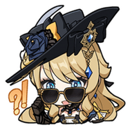 『原神』の「ナヴィア」「シュヴルーズ」がかわいいLINEスタンプに！ サングラスをかけて“ドヤ顔”を決めるあの表情をスタンプで