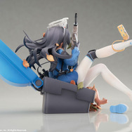 ゴミ箱からスラリと伸びる白タイツ…『ブルアカ』ミユが、EXスキルを再現したかわいいフィギュアに！予約締切迫る