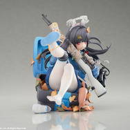 ゴミ箱からスラリと伸びる白タイツ…『ブルアカ』ミユが、EXスキルを再現したかわいいフィギュアに！予約締切迫る