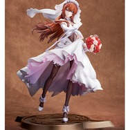 チラ見えするおヘソがセクシー…！『シュタゲ』牧瀬紅莉栖がウェディング姿で立体化、予約は3月13日21時まで