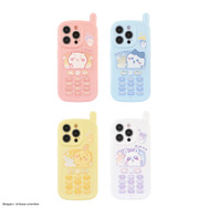 “レトロガラケー”風ケースがかわいい！「ちいかわ」たちの魅力がぎゅっと詰まったパステルカラーな4種がラインナップ