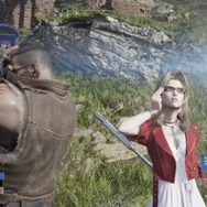 『FF7 リバース』エアリスのサングラス姿がインパクト抜群！レッドXIIIの“神羅兵”変装は、無理がある…？