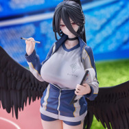 大きすぎて胸元まで届かない…！『ブルアカ』晄輪大祭にて実装された体操服姿の「ハスミ」が何もかも“デカい”フィギュアで登場
