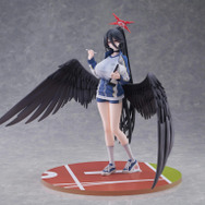 大きすぎて胸元まで届かない…！『ブルアカ』晄輪大祭にて実装された体操服姿の「ハスミ」が何もかも“デカい”フィギュアで登場