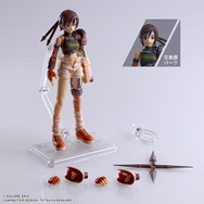 “シュシュシュ！”も再現できる！『FF7』より、懐かしい姿の「ユフィ・キサラギ」がアクションフィギュア化