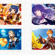 『原神』公式イラスト集の第2弾が発売決定！キャラ立ち絵やコスチューム原画、お祝いイラストなど200点近くを収録