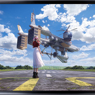 高精彩アート エアリス 複製原画 ファイナルファンタジー FF7 FINAL FANTASY VII REMAKE 高精彩アート エアリス キーアート