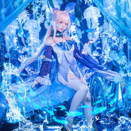 珊瑚宮心海『原神』／逢坂ゆゆ（X：@yuyu_cosp）、撮影：ちぃた（X：@chiita_p）