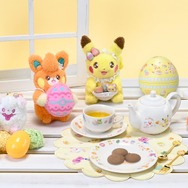 リボンを付けたポケモンたちがかわいすぎる!“イースター”がテーマの『ポケモン』新グッズが登場!ピカチュウ、ヒバニーが春らしいデザインに