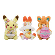 リボンを付けたポケモンたちがかわいすぎる!“イースター”がテーマの『ポケモン』新グッズが登場!ピカチュウ、ヒバニーが春らしいデザインに