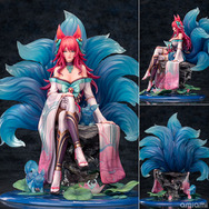 肩から胸元まで大胆な“あの”スキンが立体化!『LoL』アーリの花祭りスキンがフィギュアになって登場