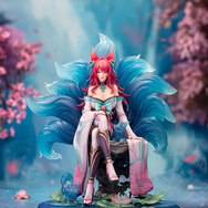 肩から胸元まで大胆な“あの”スキンが立体化!『LoL』アーリの花祭りスキンがフィギュアになって登場