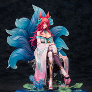 肩から胸元まで大胆な“あの”スキンが立体化!『LoL』アーリの花祭りスキンがフィギュアになって登場