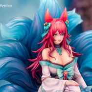 肩から胸元まで大胆な“あの”スキンが立体化!『LoL』アーリの花祭りスキンがフィギュアになって登場