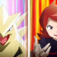 『ポケマスEX』にSVからオモダカが参戦！チャンピオン姿のシルバーはメガバンギラスを相棒に