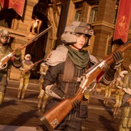 『FF7 リバース』のパレードでは「ティファ」と「エアリス」も神羅兵に変装! なりきり兵士から、ヘルメットを外した凛々しい姿まで